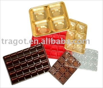 chocolate tray, Plastic Food Container, Food Tray