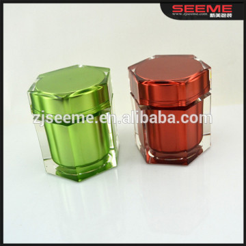 60g 60ml 2oz acrylic cosmetic packaging daily cream cosmetic jar