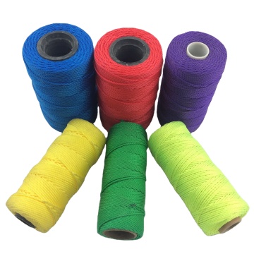 Colored PP Multifilament 3-Strand Twisted Twine for Fishing and Building