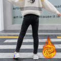 Girls Jeans Thick Warm Children's Jeans For Girl Autumn Winter Jeans Kid Casual Style Children's Jeans Clothes 6 8 10 12 14