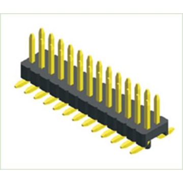 1.27mm (.050 &quot;) Pitch Berg Strip Header Dual Row SMT Straight/180 °