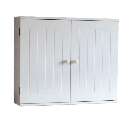 Bathroom Cabinet Wall Mounted Storage Shelf White