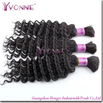 Virgin Brazilian Hair Bulk Natural Human Hair Bulk (HT2-HD-BH3A-DW)
