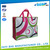 Folding promotional top quality pvc plastic zipper bags