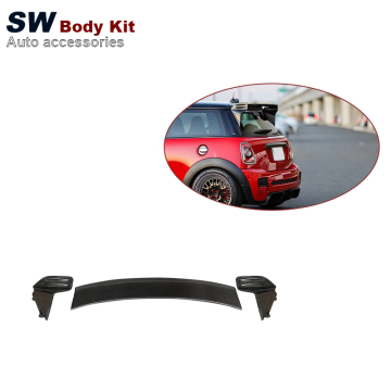 Carbon Fiber Spoiler for Mini Cooper F55 F56 - Aerodynamic Trunk Guide Wing Performance Kit