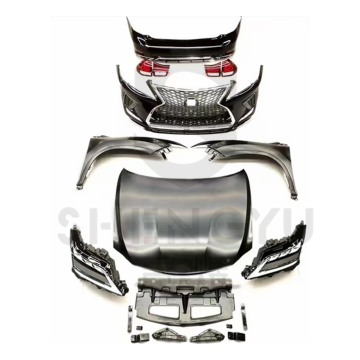 Kompletny aktualizacja systemu ciała samochodowego: Lexus RX330 2006-2008 do RX350 2020 BUMPERS, kratka, kaptur, błotniki i lampy automatyczne