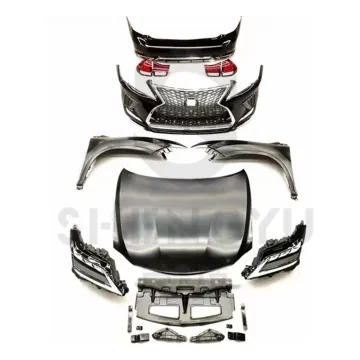 Complete Car Body System Upgrade: Lexus RX330 2006-2008 to RX350 2020 Bumpers, Grille, Hood, Fenders, and Auto Lamps