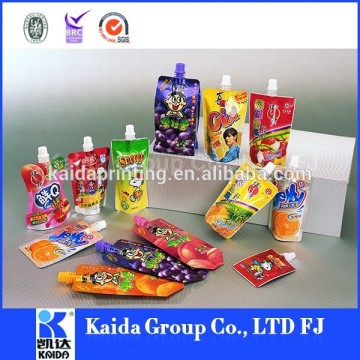 liquid bag shopping on line liquid stand up pouch with spout