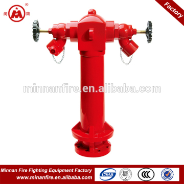 FDSS03-720-002 cast iron 2 ways fire hydrant with valve forede