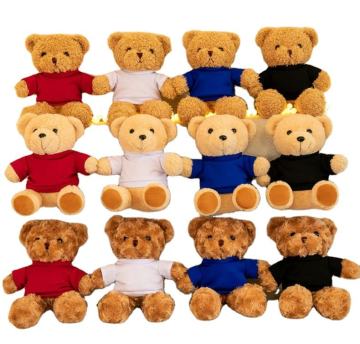 Custom Logo Plush Stuffed Animals & Bulk Teddy Bears with Personalized T-Shirts
