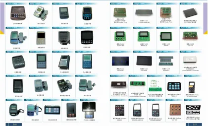 Excavator Monitor Panel Controller for Hyundai Komatsu Kobebko Doosan Hitachi LCD Display