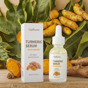 YURHERSU Organic Turmeric Facial Serum for Nourishing Moisturizing Skin Care