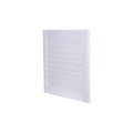 Ulinzi wa Mazingira White PVC Upandaji Shutter Louvers