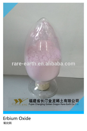 Erbium Oxide Rare Earth With High Quality From China Manufacturer with Own Minerals Xiamen Tungsten