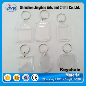 hot sale blank round acrylic keychain with engraved logo picture