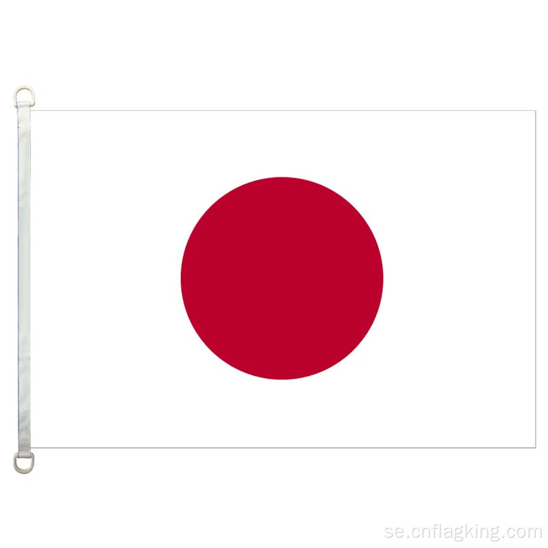 Japans nationella flagga 90 * 150 cm 100% polyster