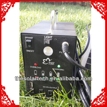 Portable solar power system 30w for solar light and solar charger