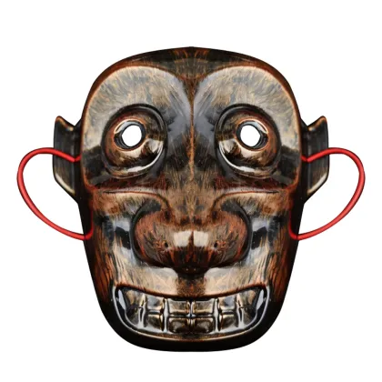 Golden Resin Beast Face Mask