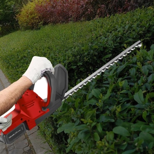 Garden Tools 21V Rechargeable Lithium Battery Brushless Motor Portable Handheld Tea Picking Pruning Machine Hedge Trimmer
