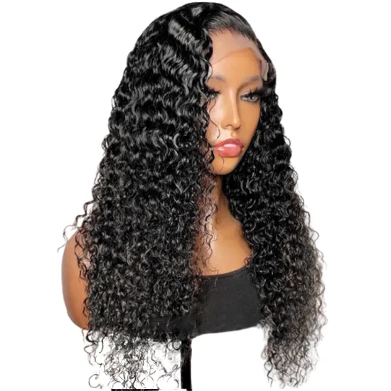 Cheap Human Hair Wigs Brazilian Virgin Cuticle Aligned 100% Human Hair 13x6 Lace Front Wig Kinky Curly For Black Women Hot Sale