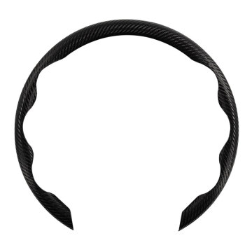 Customizable Carbon Fiber Steering Wheel Cover for Universal Cars: A Premium Accessory for Enhanced Style and Protection