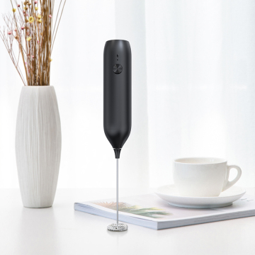 USB Charging Milk Frother with 304 Stainless Steel Whisk Head