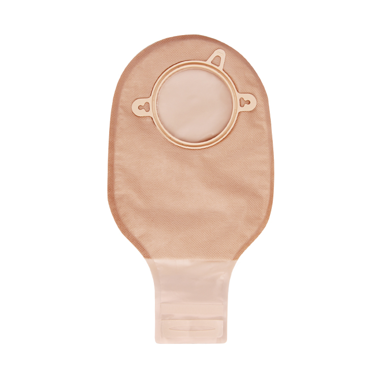 Two-piece Reusable Drainable Pouch Ostomy Bag