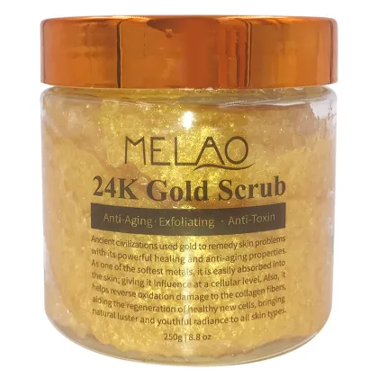 24k Gold Scrub Whitening Exfoliating Body Scrub