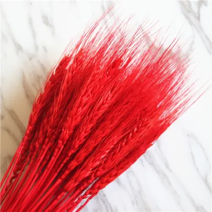 Pastoral Dried Wheat Flower Wreath - Home Decor & Event Occasion Use