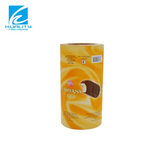 Customized Automatic Plastic Packaging Film Roll for Ice Pops
