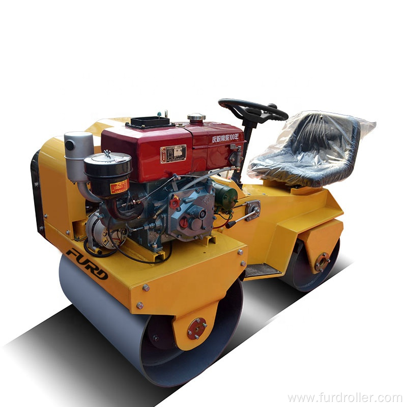 Ride-on compactor 1 ton vibratory road roller for sale FYL-850S