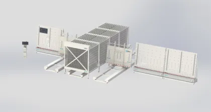 Automatic Glass Sorting Machine System for Processing Industries
