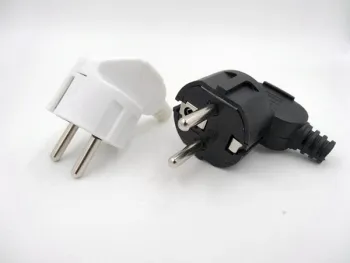 CE Certification Straight 2 Pin EU Standard Power Plug Top