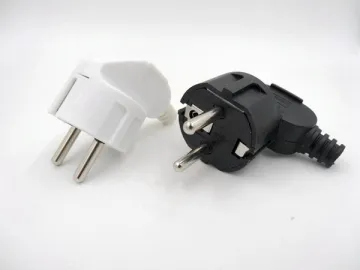 CE Certification Straight 2 Pin EU Standard Power Plug Top