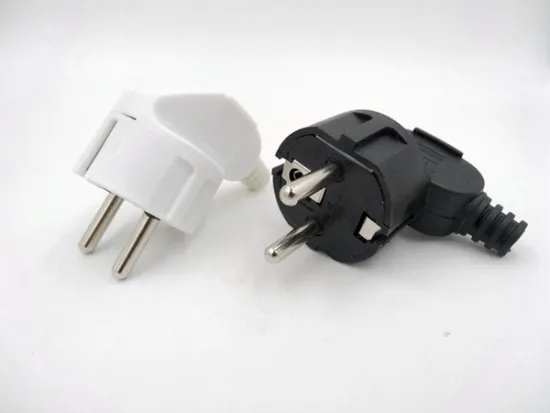 CE Certification Straight 2 Pin EU Standard Power Plug Top