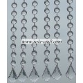 Clear Acrylic Imitation Faux Pearl Crystal Beaded Garland