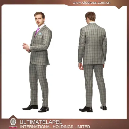 custom made suit samples in stripe
