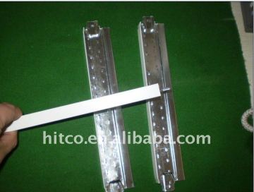 Galvanized hanging ceiling steel t- bar size t bar grid