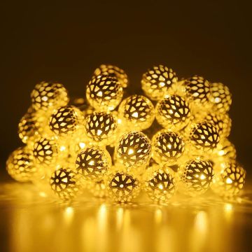 SHENPU 20LED Waterproof Outdoor Solar Christmas Lights for Decoration