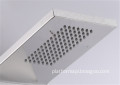 Contemporary Bathroom Shower Panel with Rainfall Showerhead, Massage Function, and Smart Thermostatic Control