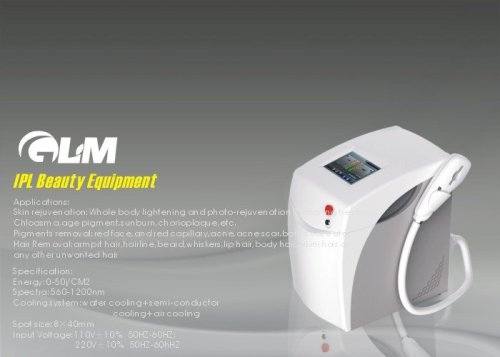 Multiples fonctions beauté Instrume 50 ~ 60Hz E - lumière Ipl Rf Machine pour le raffermissement de la peau