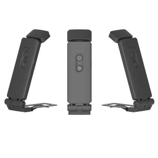 Portable Adjustable Amber LED Book Reading Light - USB Charging Mini Bookmark Lamp