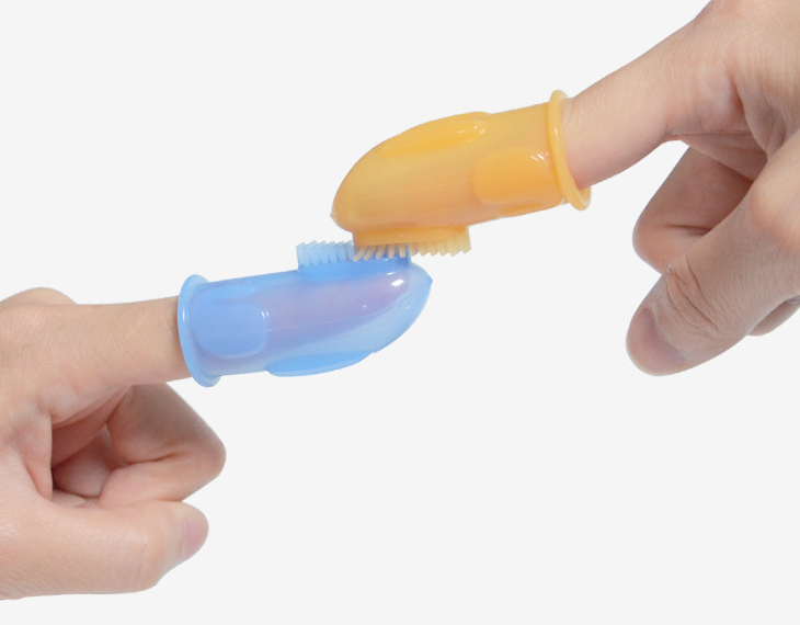 Silicone Baby Bunny Finger Toothbrush