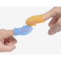 Pas babybunny siliconen vinger babytandenborstel aan
