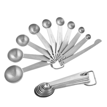 Stainless Steel Measuring Spoon Set for Baking and Kitchen Use