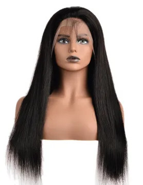 100%  Brazilian Human Hair Wig Silky Straight Wave Hair Wigs For Black Women, Wholesale 100% virgin hair wigs