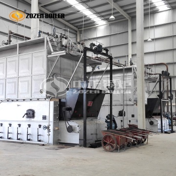 SZL 4ton coal-fired chain grate steam boiler