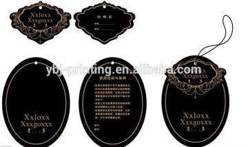 China Printing jeans hang tag