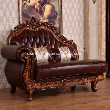 Royal chair sofa set beautiful and popular design Chinese lazy sofa