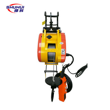 Mini Electric Hoist 230V 230kg Wire Rope Cable Winch